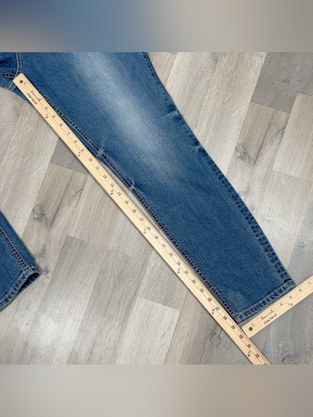 Harley-Davidson Skinny Slim-Fit Low-Rise Jeans Indigo Women Size 18 99130-17VW - Picture 11 of 12